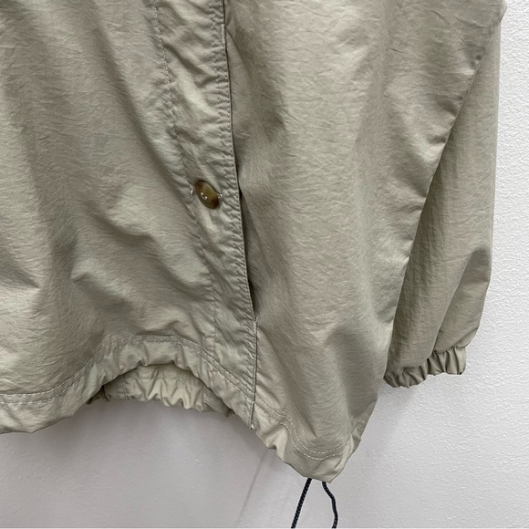 Columbia Beige Hoodie Windbreaker Pullover Women’s XL - Picture 6 of 12